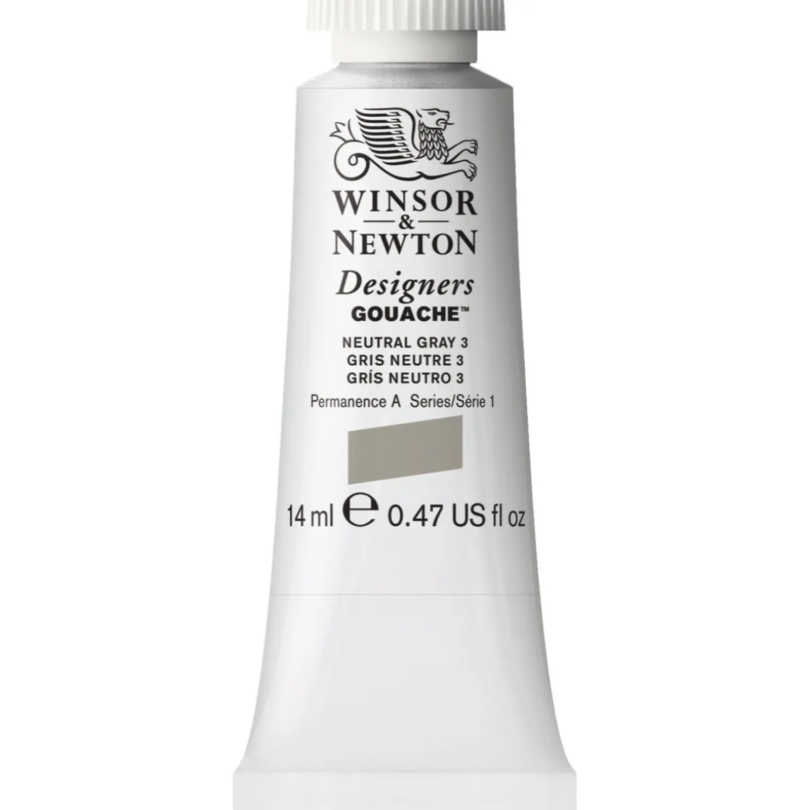 Winsor & Newton Designers Gouache 14 ml – Neutral grey 436