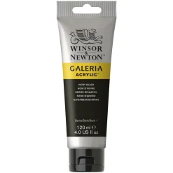 Winsor & Newton Galeria akrylfarve 120 ml Ivory Black 331