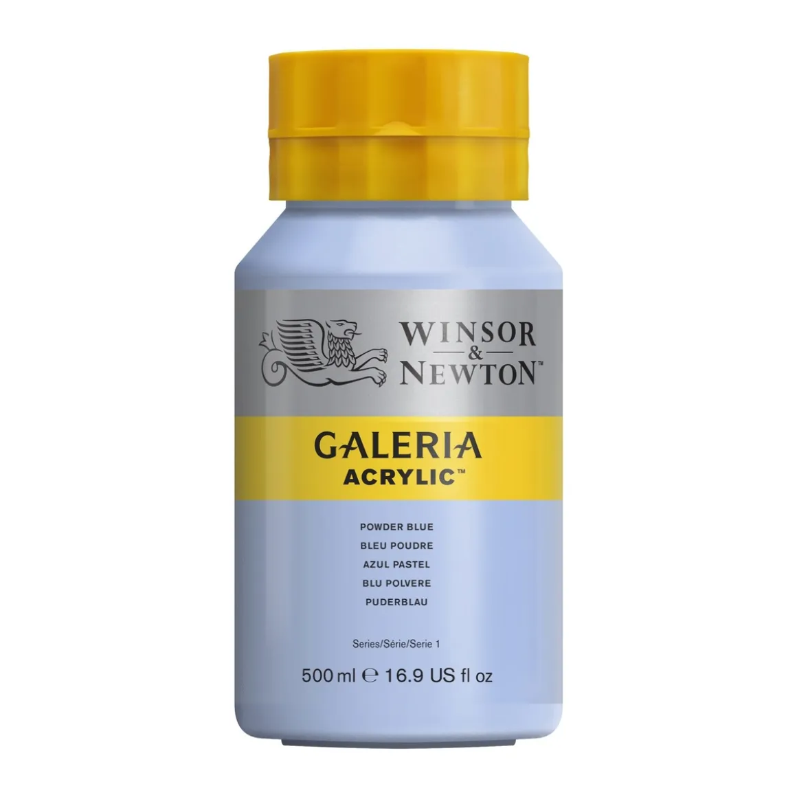 Winsor & Newton Galeria akrylfarve 500 ml Powder Blue 446