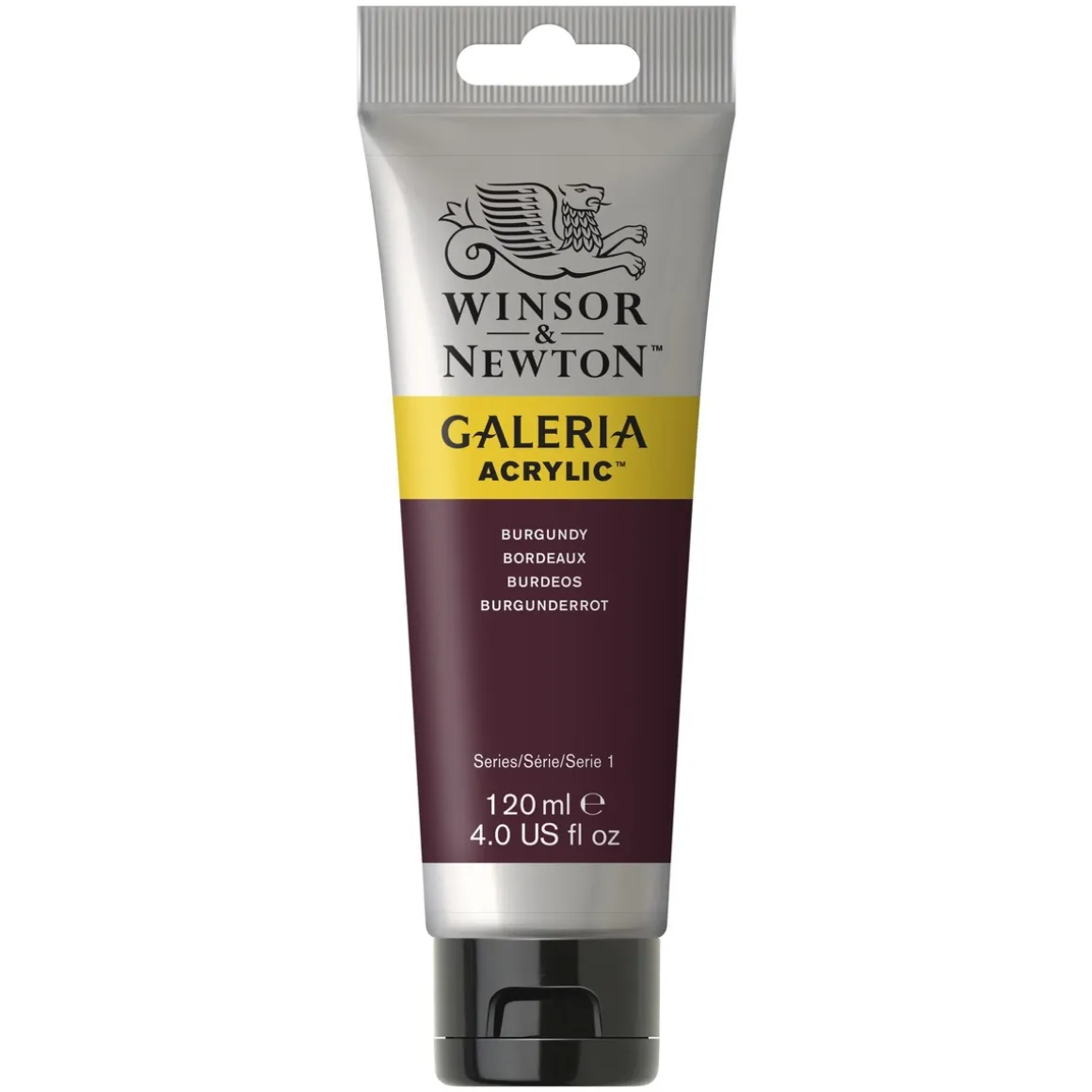 Winsor & Newton Galeria akrylfarve 120 ml Burgundy 075
