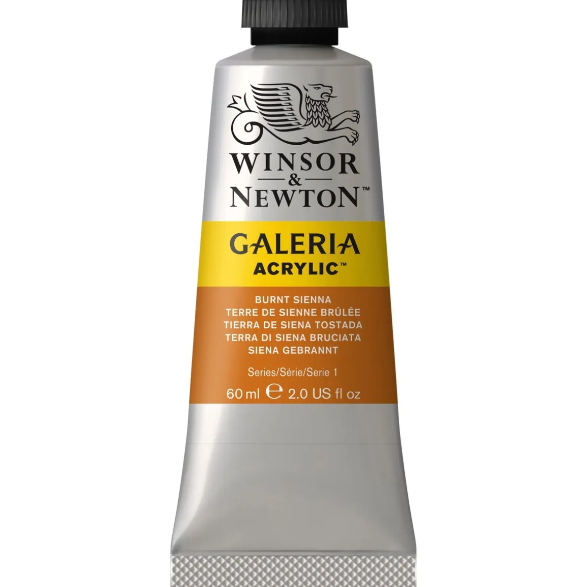 Winsor & Newton Galeria akrylfarve 60 ml Burnt Sienna 074