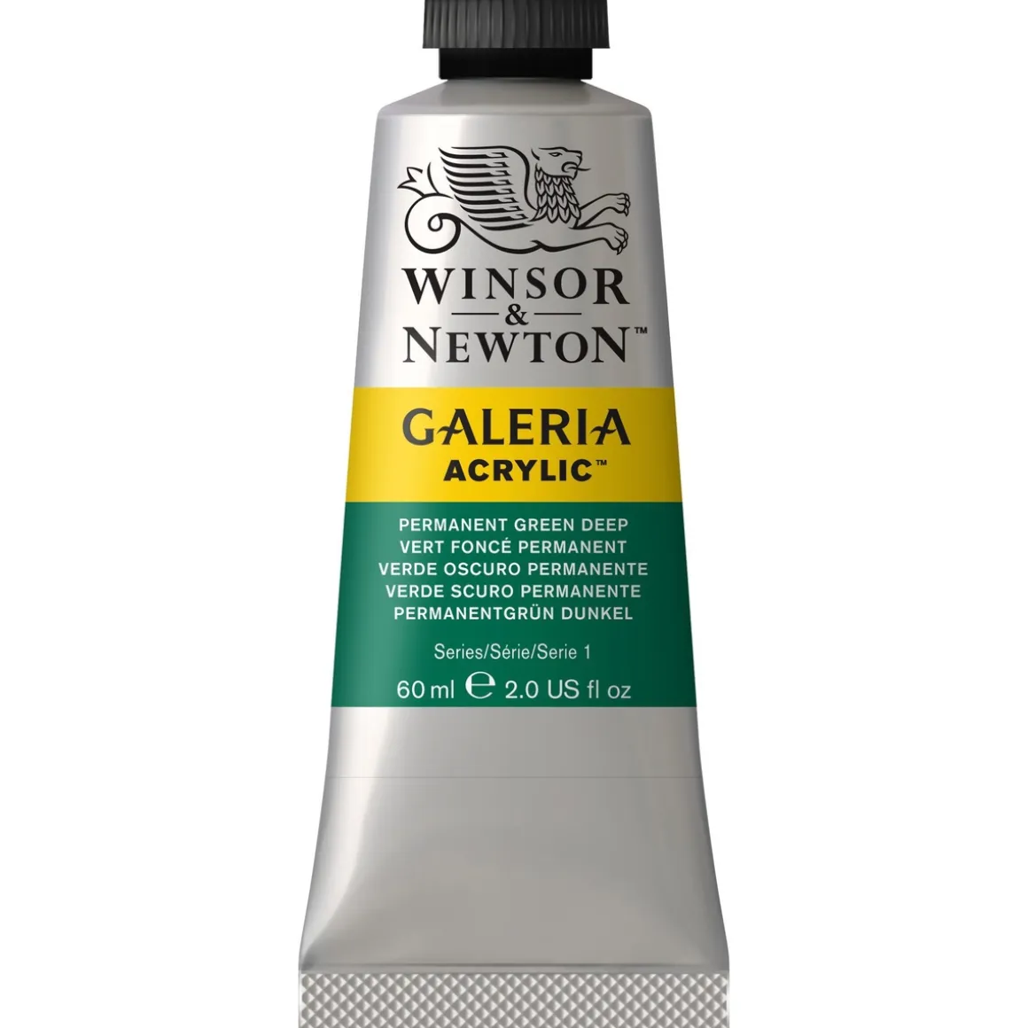 Winsor & Newton Galeria akrylfarve 60 ml Permanent Green Deep 482