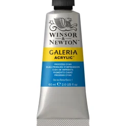 Winsor & Newton Galeria akrylfarve 60 ml Process Cyan 535