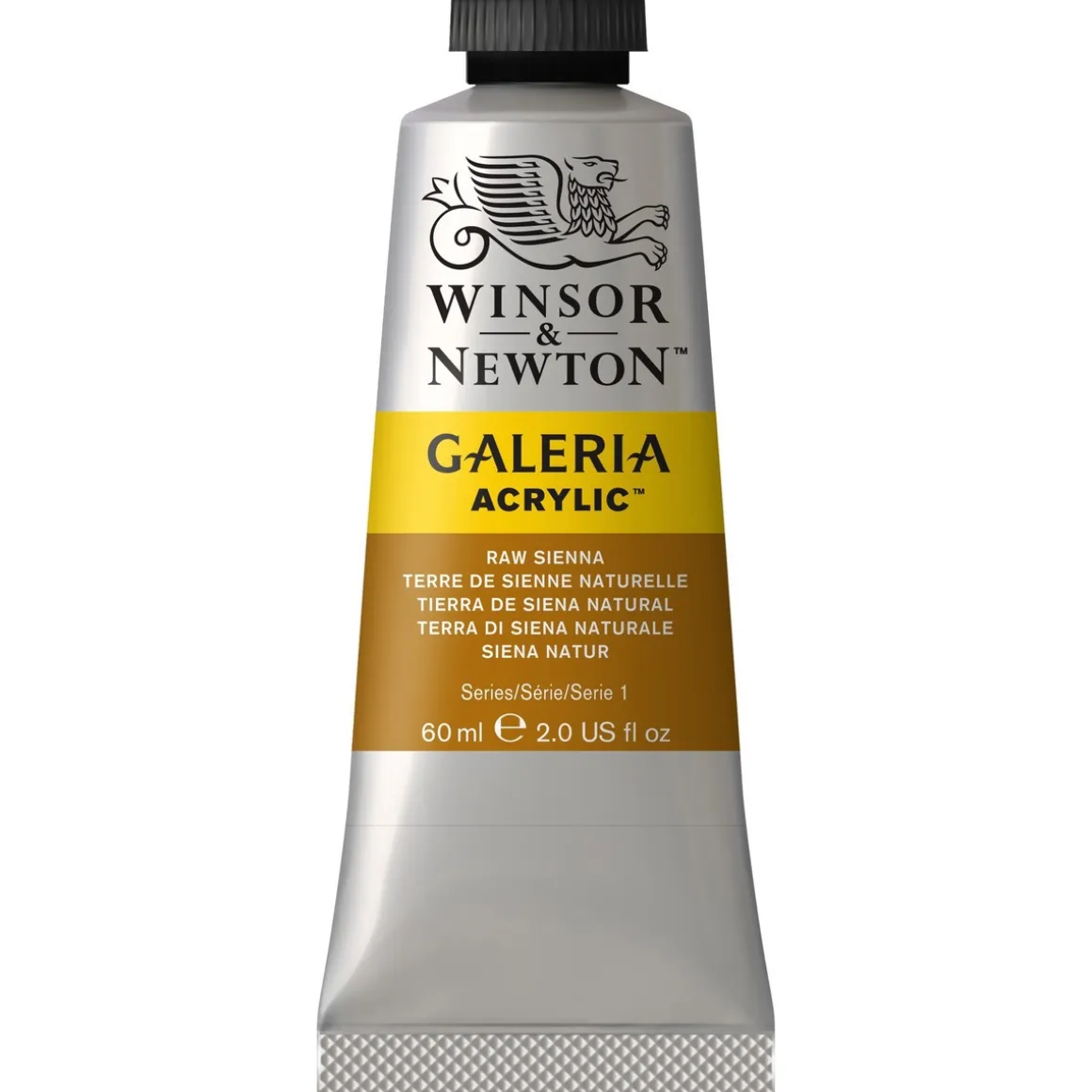 Winsor & Newton Galeria akrylfarve 60 ml Raw Sienna 552