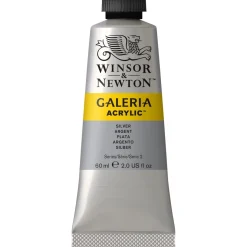 Winsor & Newton Galeria akrylfarve 60 ml Silver 617