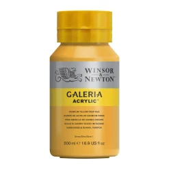 Winsor & Newton Galeria akrylfarve 500 ml Cadmium Yellow Deep Hue 115