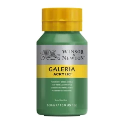 Winsor & Newton Galeria akrylfarve 500 ml Permanent Green Middle 484