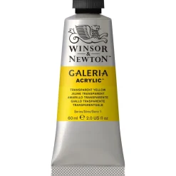Winsor & Newton Galeria akrylfarve 60 ml Transparent Yellow 653