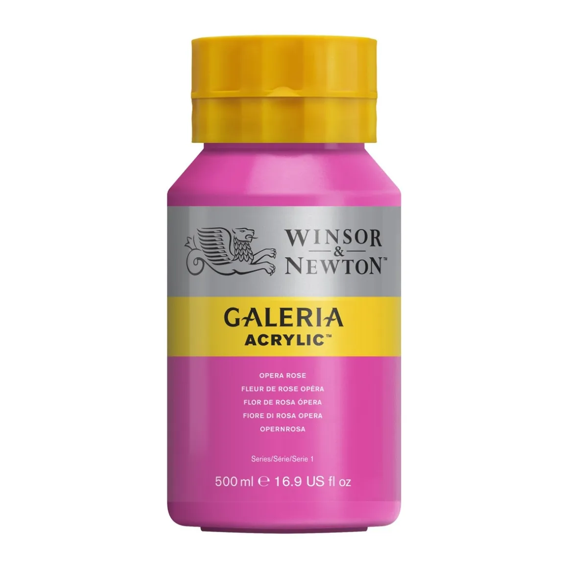 Winsor & Newton Galeria akrylfarve 500 ml Opera Rose 448