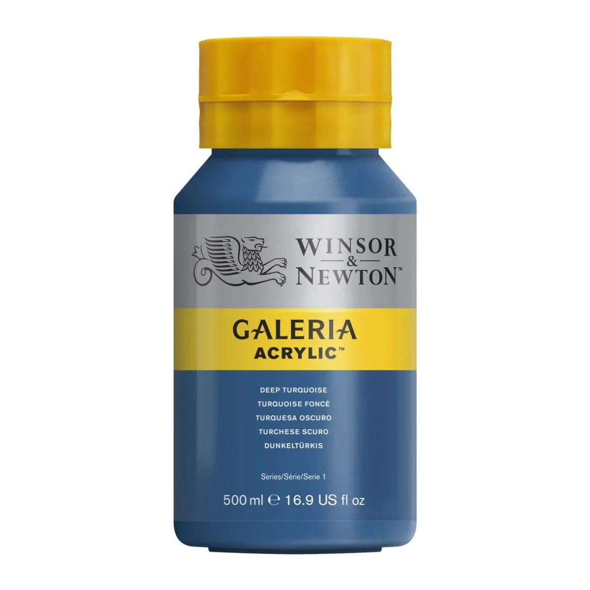 Winsor & Newton Galeria akrylfarve 500 ml Deep Turquoise 232