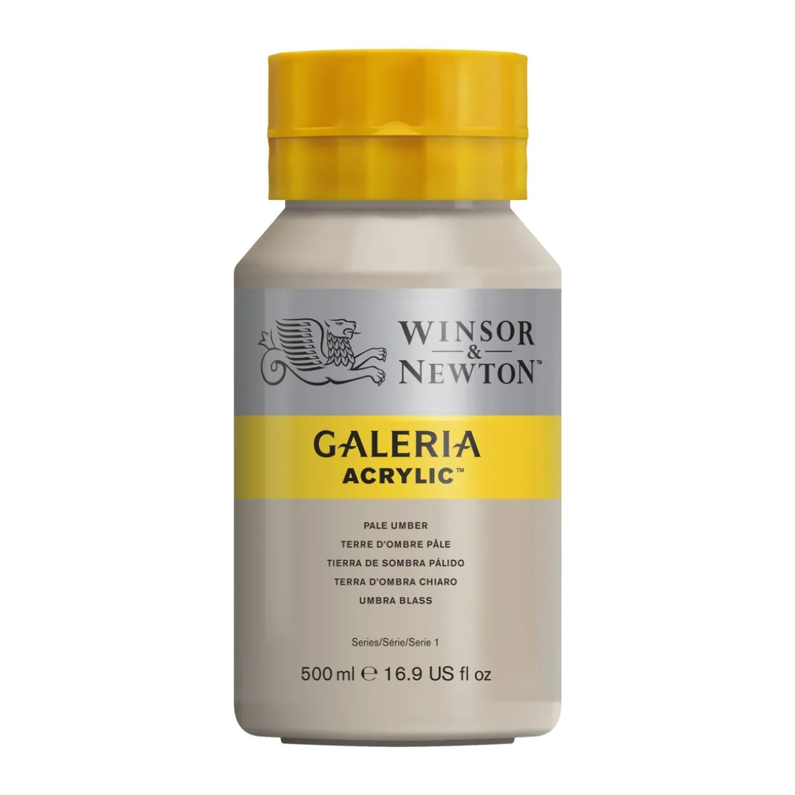 Winsor & Newton Galeria akrylfarve 500 ml Pale Umber 438