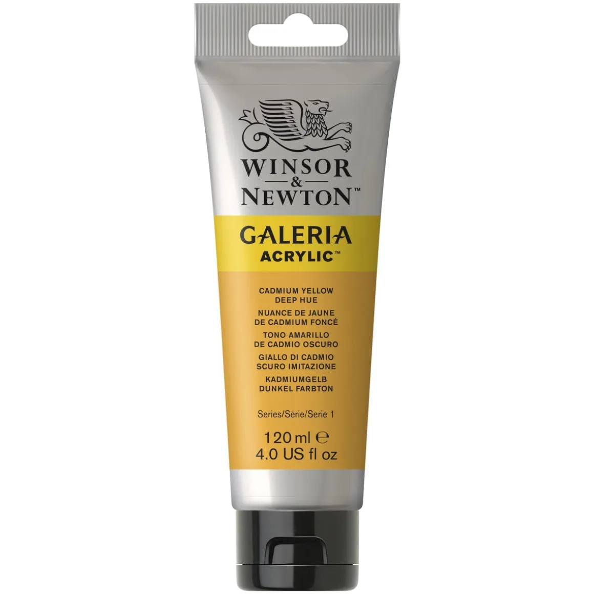 Winsor & Newton Galeria akrylfarve 120 ml Cadmium Yellow Medium Hue 120