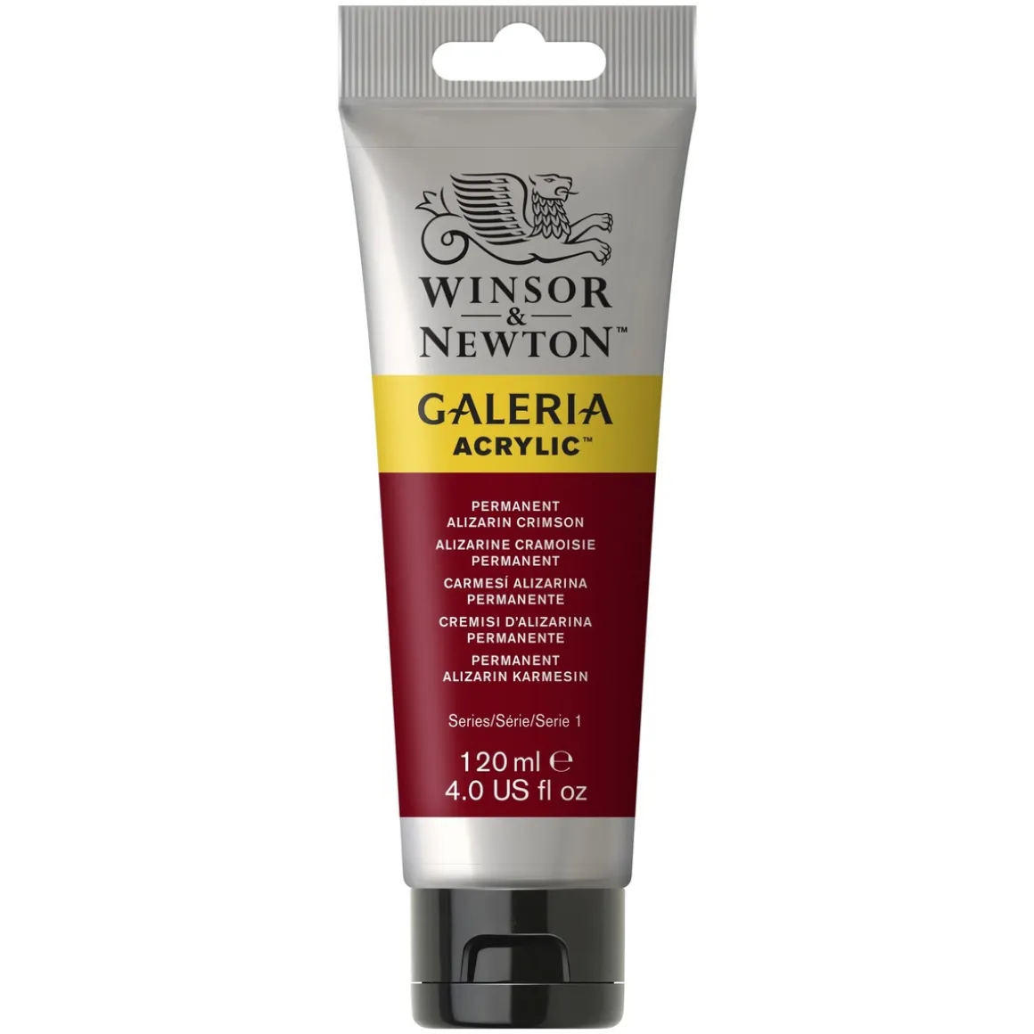Winsor & Newton Galeria akrylfarve 120 ml Permanent Alizarin Crimson 466