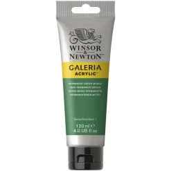 Winsor & Newton Galeria akrylfarve 120 ml Permanent Green Middle 484