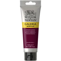Winsor & Newton Galeria akrylfarve 120 ml Permanent Magenta 488