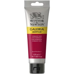 Winsor & Newton Galeria akrylfarve 120 ml Permanent Rose 502