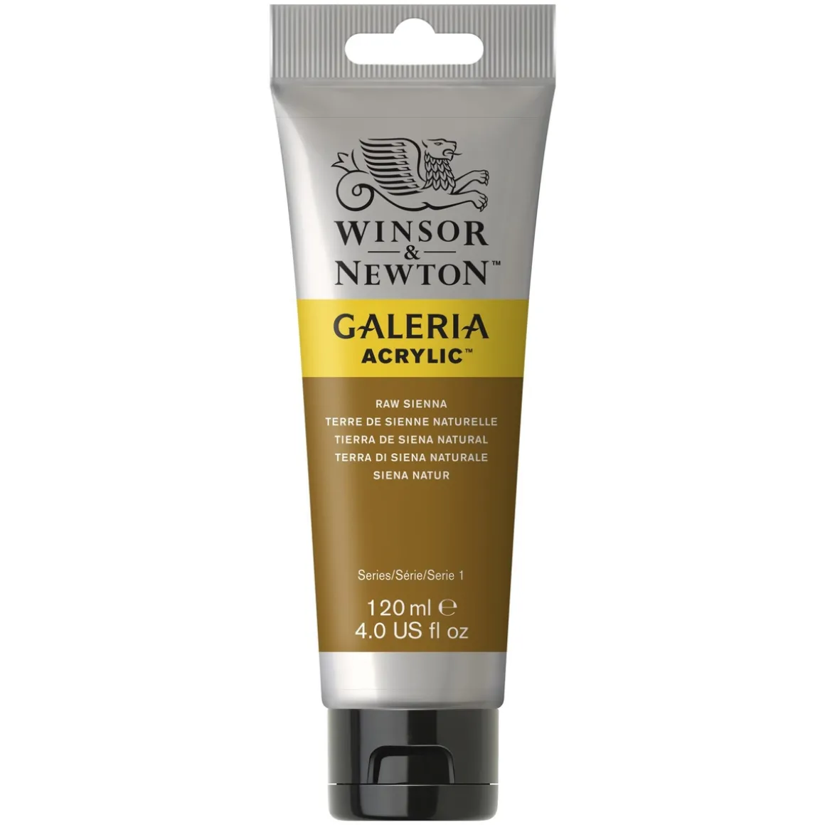 Winsor & Newton Galeria akrylfarve 120 ml Raw Sienna 552