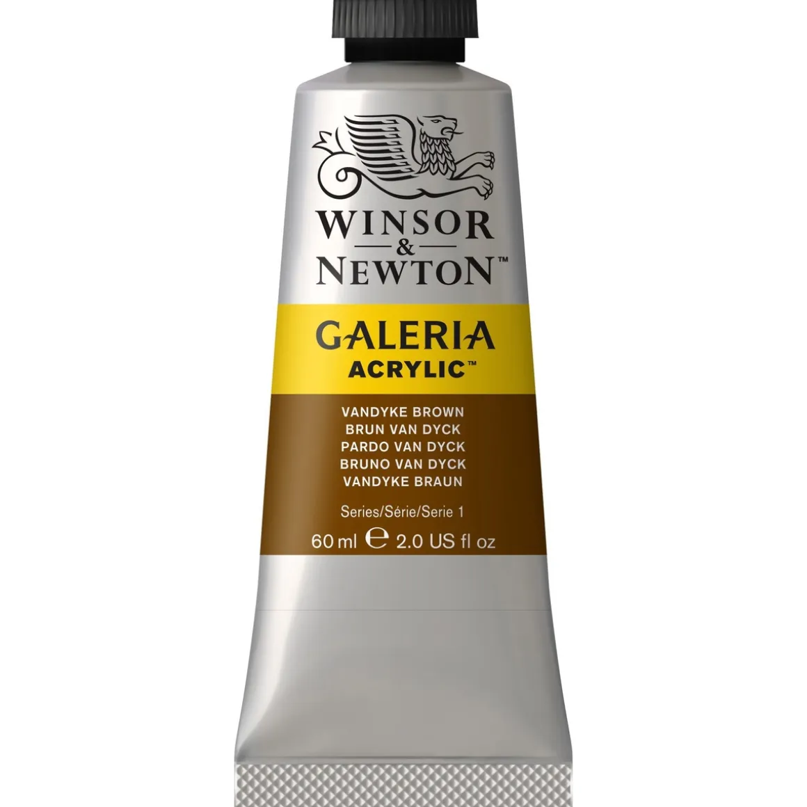 Winsor & Newton Galeria akrylfarve 60 ml Vandyke Brown 676