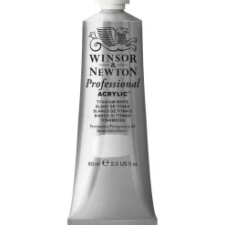 Winsor & Newton Professional akrylfarve 60 ml Titanium White 644