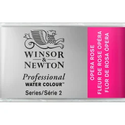 Winsor & Newton Professional akvarelfarve 1/1 pan Opera Rose 448
