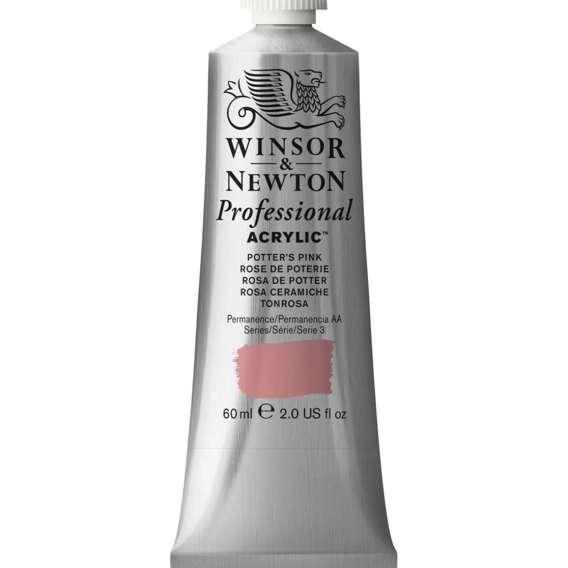 Winsor & Newton Professional akrylfarve 60 ml Potter"s Pink 537