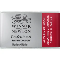 Winsor & Newton Professional akvarelfarve 1/1 pan Alizarin Crimson 004