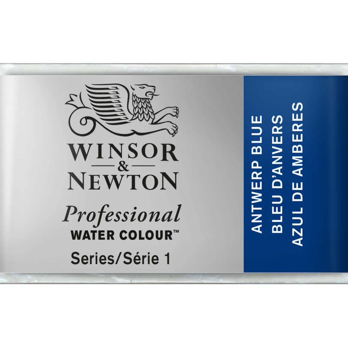 Winsor & Newton Professional akvarelfarve 1/1 pan Antwerp Blue 010