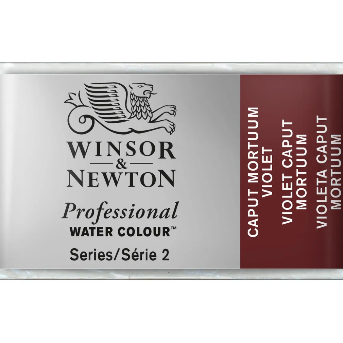 Winsor & Newton Professional akvarelfarve 1/1 pan Caput Mortuum Violet 125