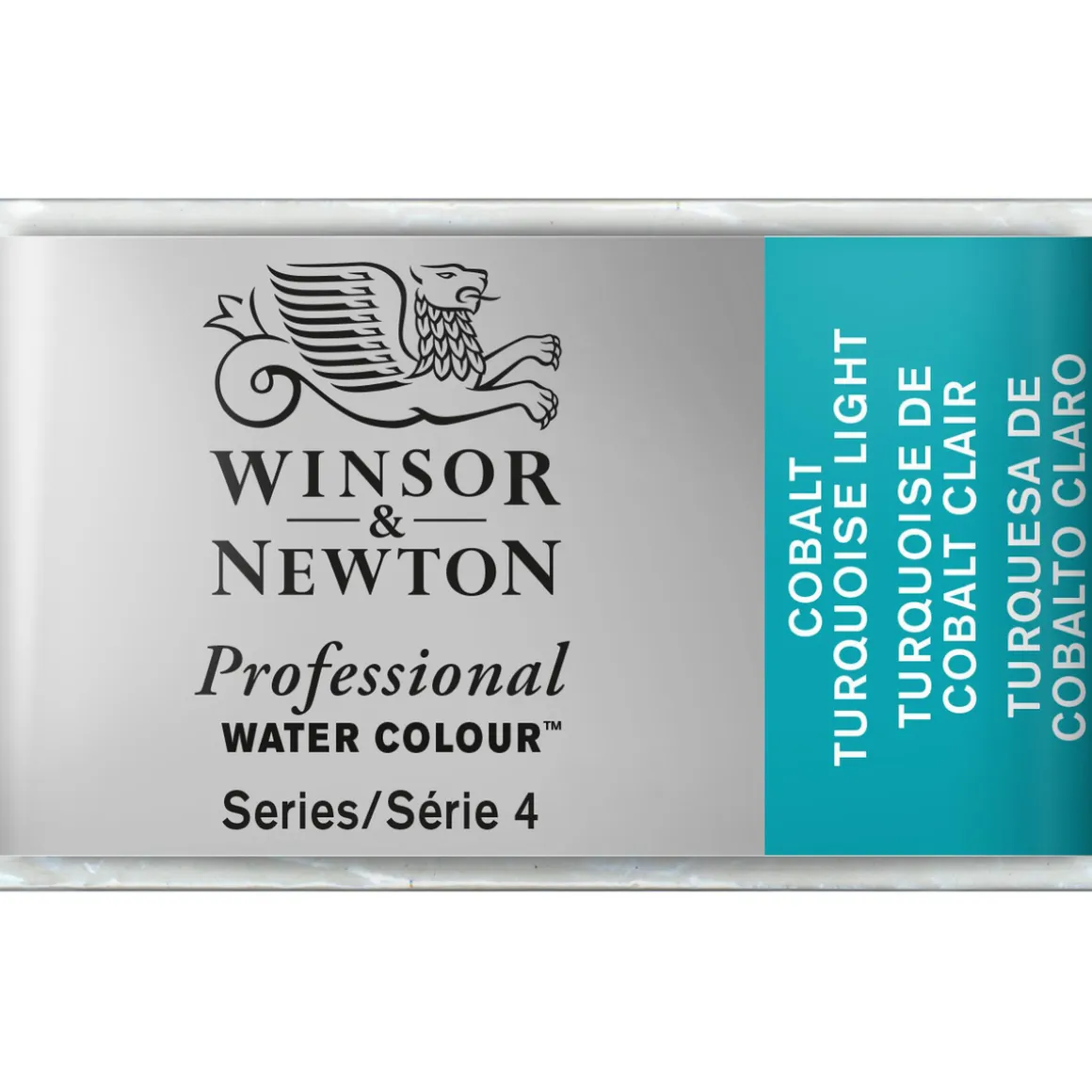 Winsor & Newton Professional akvarelfarve 1/1 pan Cobalt Turquoise light 191