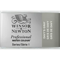 Winsor & Newton Professional akvarelfarve 1/1 pan Davy's Grey 217