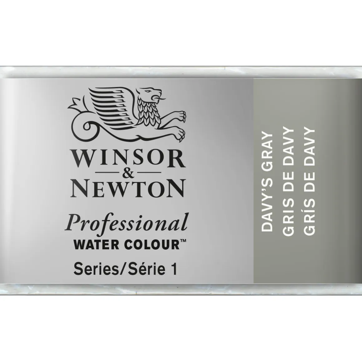 Winsor & Newton Professional akvarelfarve 1/1 pan Davy's Grey 217
