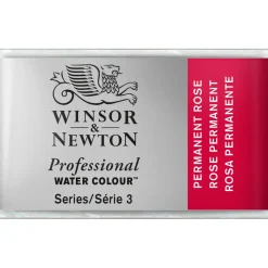 Winsor & Newton Professional akvarelfarve 1/1 pan Permanent Rose 502