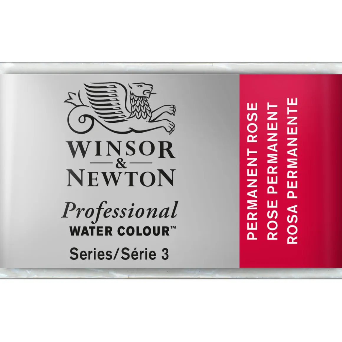 Winsor & Newton Professional akvarelfarve 1/1 pan Permanent Rose 502