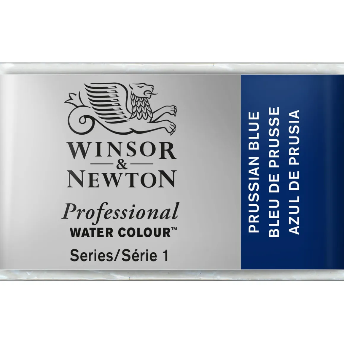 Winsor & Newton Professional akvarelfarve 1/1 pan Prussian Blue 538