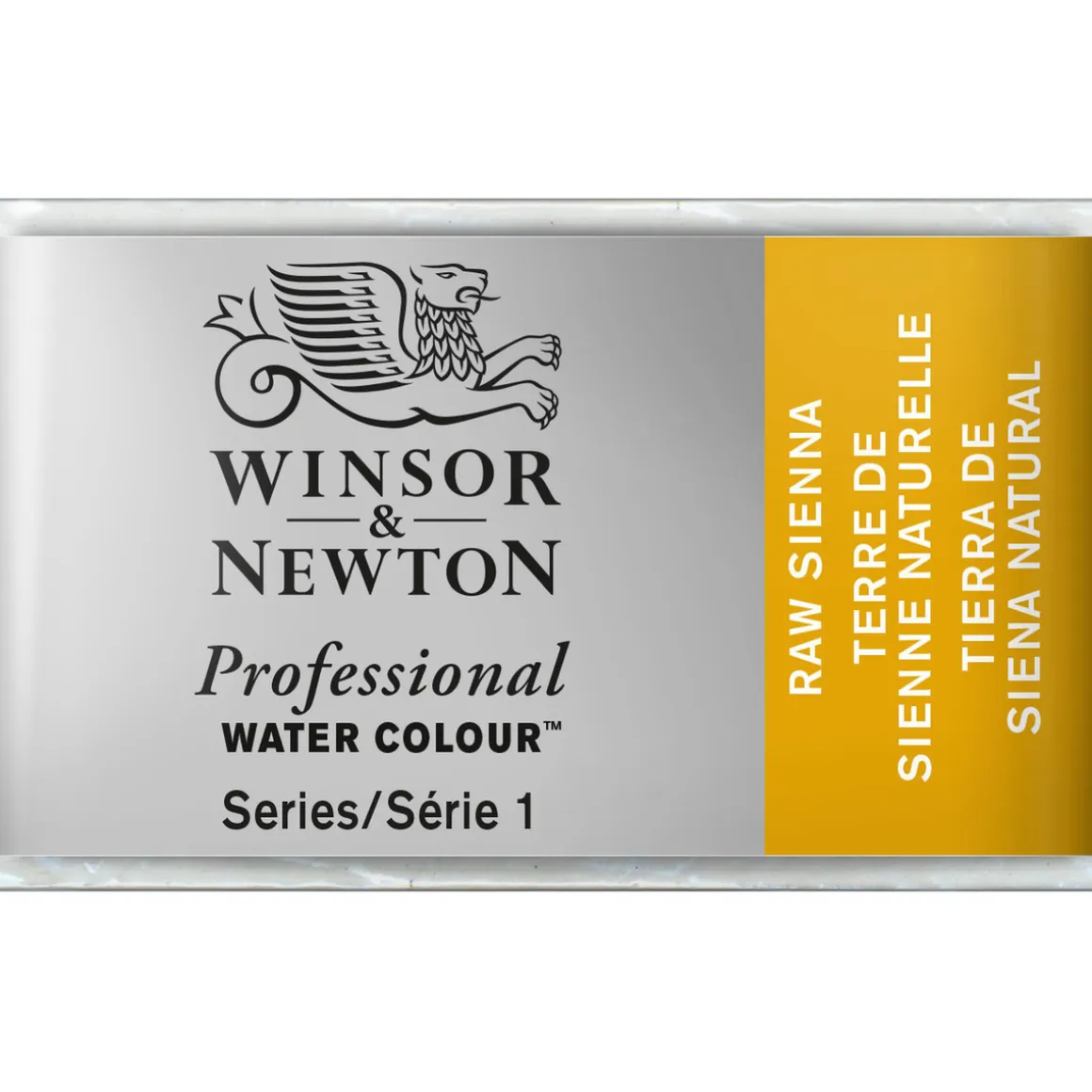 Winsor & Newton Professional akvarelfarve 1/1 pan Raw Sienna 552
