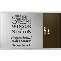 Winsor & Newton Professional akvarelfarve 1/1 pan Sepia 609