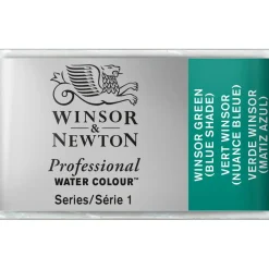 Winsor & Newton Professional akvarelfarve 1/1 pan Winsor Green (blue shade) 719