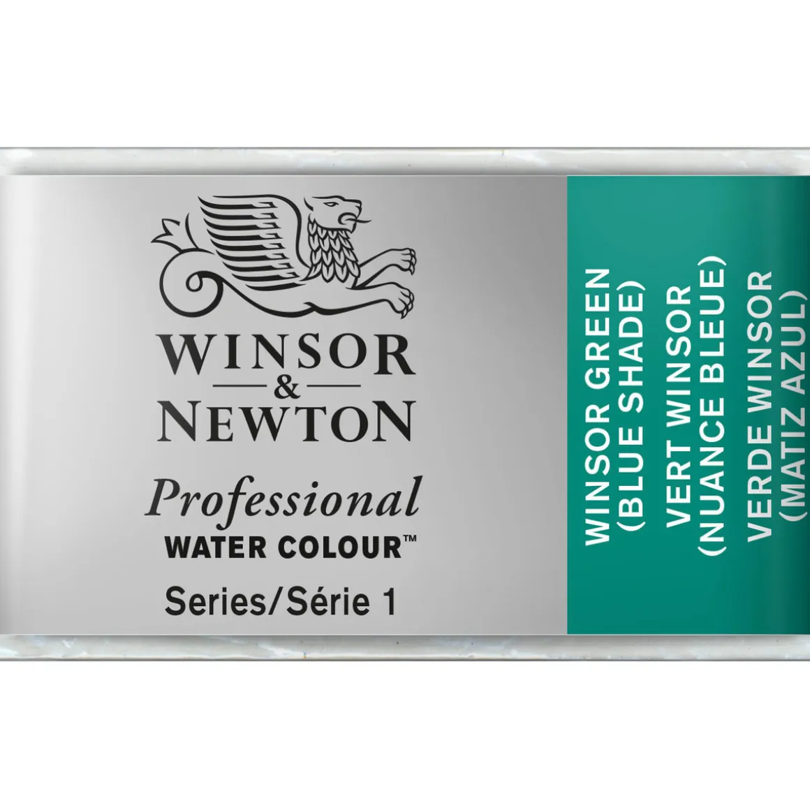 Winsor & Newton Professional akvarelfarve 1/1 pan Winsor Green (blue shade) 719