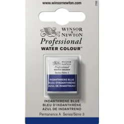 Winsor & Newton Professional akvarelfarve half pan Indianthrene Blue 321