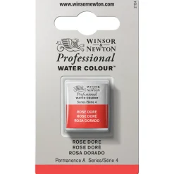 Winsor & Newton Professional akvarelfarve half pan Rose Doré 576