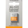 Winsor & Newton Professional akvarelfarve half pan Winsor Orange 724