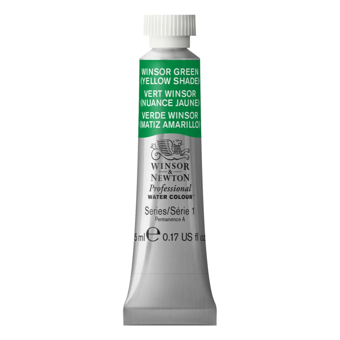 Winsor & Newton Professional akvarelfarve 5 ml Winsor Green (yellow shade) 721