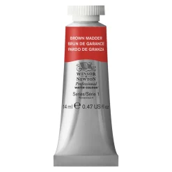 Winsor & Newton Professional akvarelfarve 14 ml Brown Madder 056
