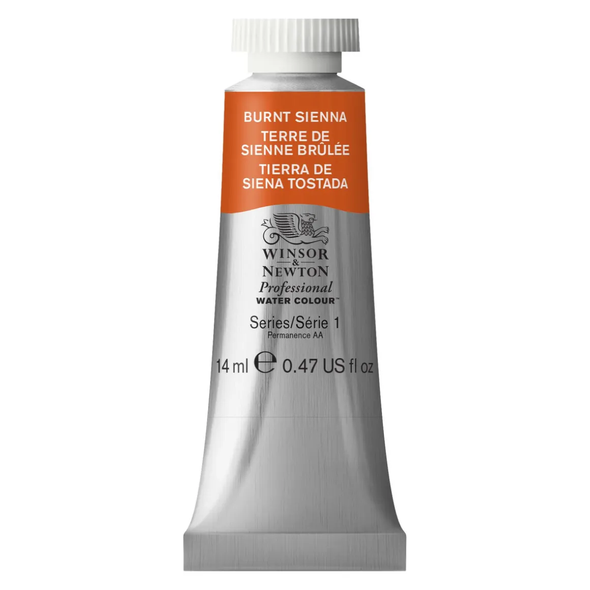 Winsor & Newton Professional akvarelfarve 14 ml Burnt Sienna 074