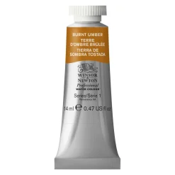 Winsor & Newton Professional akvarelfarve 14 ml Burnt Umber 076