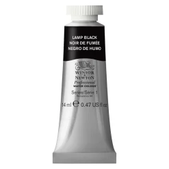 Winsor & Newton Professional akvarelfarve 14 ml Lamp Black 337