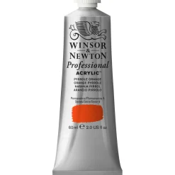Winsor & Newton Professional akrylfarve 60 ml Pyrrole Orange 519