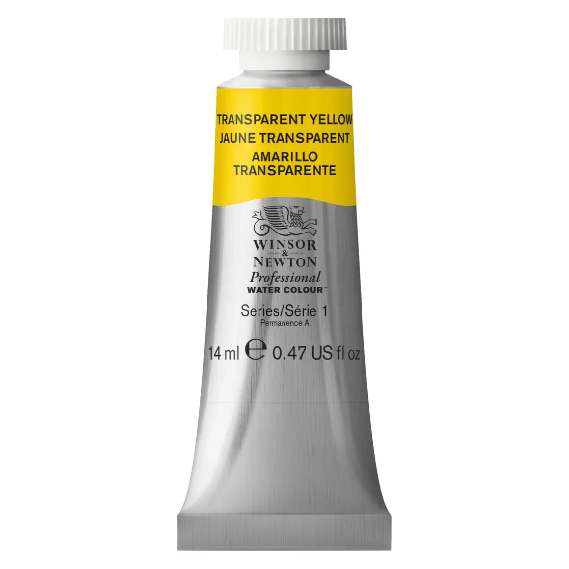 Winsor & Newton Professional akvarelfarve 14 ml Transparent Yellow 653