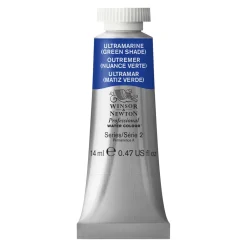 Winsor & Newton Professional akvarelfarve 14 ml Ultramarine (green shade) 667