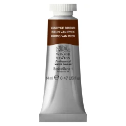 Winsor & Newton Professional akvarelfarve 14 ml Vandyke Brown 676